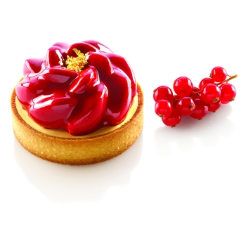 KIT SILIKOMART PROFESSIONNEL 6 TARTELETTES ''FLEUR''
